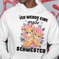 Ich Werde Große Schwester Hoodie, Ankündigung Geschwisterliebe Lustige Geschenke