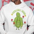 Ironic Pickle Ball Player Dink Pickleball Squad Hoodie Unique Gifts