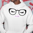 Issa Vibe Lipstick And Eyeglasses Flirty Hoodie Unique Gifts