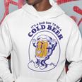 It's A Bad Day To Be A Cold Beer Drinking Police Hoodie Personalized Gifts
