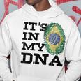 It's In My Dna Brazilian I Love Brazil Flag Hoodie Unique Gifts