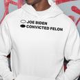 Joe Biden Vs Convicted Felon Humorous Patriot Statement Hoodie Unique Gifts