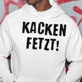 Kacken Kacken Fetzt Kapuzenpullover Lustige Geschenke