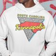 Kannapolis North Carolina Retro Triangle Nc City Hoodie Unique Gifts