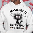 Masters Mastered It Graduate Master Degree Graduation Hoodie Funny Gifts