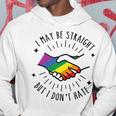 I May Be Straight But I Don't Hate Lgbtqia Ally Pride Hoodie Unique Gifts