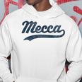 Mecca Saudi Arabia Vintage Sports Graphic Hoodie Unique Gifts