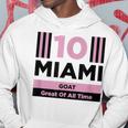 Miami 10 GOAT Herren Hoodie - Sportdesign für den Großartigsten Lustige Geschenke