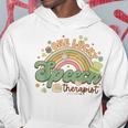 One Lucky Speech Therapist St Patrick's Day Speech Therapy Hoodie Personalized Gifts