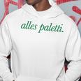 All Paletti – Baucholl Spaghetti X Livelife – 2 Sides Kapuzenpullover Lustige Geschenke