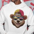 Papa Bär Papa Bear Lustig Für Papa Spruch Lustig Raglan Kapuzenpullover Lustige Geschenke