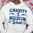 Pole Vaulting Gravity Is For Weak Pole Vault Hoodie Unique Gifts