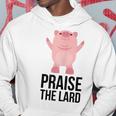 Praise The Lard Pig Love Pork Bbq Praise Hands Hoodie Unique Gifts