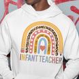 Profesor Infantil 100º Día De Escuela Arco Iris Sudadera Regalos divertidos