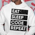 Programmer Eat Sleep Code Repeat Software Engineer Hoodie Personalized Gifts