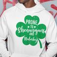 Prone To Shenanigans And Malarkey Shenanigans Hoodie Unique Gifts