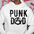 Punk Dad Punk Rock Is Not Dead Anarchy Misfit Father Hoodie Unique Gifts