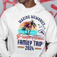 Punta Cana Family Trip 2024 Making Memories Family Vacation Hoodie Funny Gifts