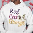 Reel Cool Grumps Vintage Fishing Father's Day Hoodie Unique Gifts