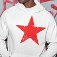 Retro Red Star Distressed Revolution Vintage Retro Hoodie Personalized Gifts