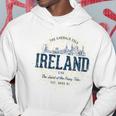 Retro Style Vintage Ireland Hoodie Unique Gifts