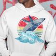 Retro Whale Kapuzenpullover Lustige Geschenke