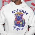 Rottweiler Papa Rottie Dad Dog Lovers Kapuzenpullover Lustige Geschenke