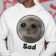 Sad Hamster Hoodie Lustige Geschenke