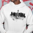 San Antonio Skyline Souvenir Home Silhouette Art Hoodie Unique Gifts