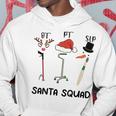 Santa Squad Ot Pt Slp Occupational Therapy Team Christmas Hoodie Unique Gifts