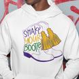 Shake Your Bootie Mardi Gras Bead Boot Carnival Celebration Hoodie Unique Gifts