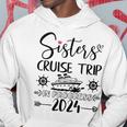 Sisters Cruise Trip In Progress 2024 Sisters Cruise Vacation Hoodie Personalized Gifts