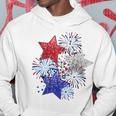 Sparkly 4Th Of July Fireworks Stars Cute 4Th Of July Hoodie Unique Gifts