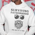 Surviving Fatherhood One Bud At A Time Weed Dad Cannabis Da Hoodie Unique Gifts