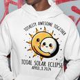 Totality Awesome 40824 Total Solar Eclipse 2024 Hoodie Personalized Gifts