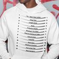 Track Your Long Hair Length Check Hair On The Back Of The Hoodie Personalized Gifts