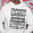 Trainer Football Trainer Handball Best Trainer Kapuzenpullover Lustige Geschenke