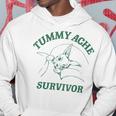 Tummy Ache Survivor Rabbit Meme Bunny Lover Hoodie Unique Gifts