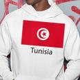 Tunesien Flagge Deko Araber Afrika Damen Herren Tunisiyya Kapuzenpullover Lustige Geschenke