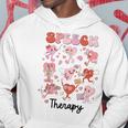 Valentines Day Speech Therapy Therapist Slpa Slp Valentine Hoodie Unique Gifts