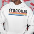 Vintage 1980S Style Syracuse New York Hoodie Unique Gifts