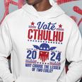 Vote 2024 Cthulhu President Choose The Lesser Of Two Evils Hoodie Unique Gifts