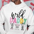 Wild Daddy Zoo Theme Birthday Safari Jungle Matching Party Hoodie Unique Gifts