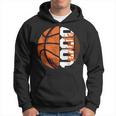 1000 Points Basketball Scorer High School Basketball Player Hoodie