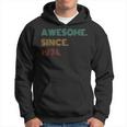 50 Years Old Awesome Since 1974 50Th Birthday Hoodie
