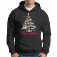 Airplane Christmas Tree Merry Christmas Most Likely Pilot Hoodie