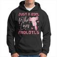 Ajolote Chica Amante De Los Animales Salamandra Axolotl Sudadera