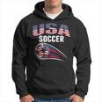 America Soccer Fans Jersey United States Football Lovers Hoodie