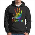 Anti Bullying Handprint For Teachers To Spread Kindness Hoodie