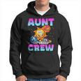 Aunt Birthday Crew Outer Space Planets Galaxy Bday Party Hoodie